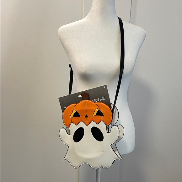 NWT Ghost and Pumpkin Crossbody Bag - Picture 1 of 9
